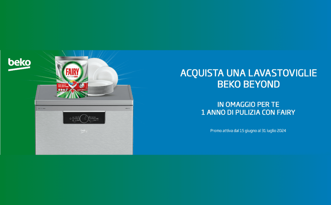 promozione beko e fairy