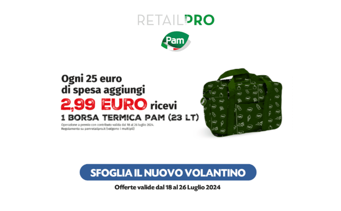 promozione borsa termica pam