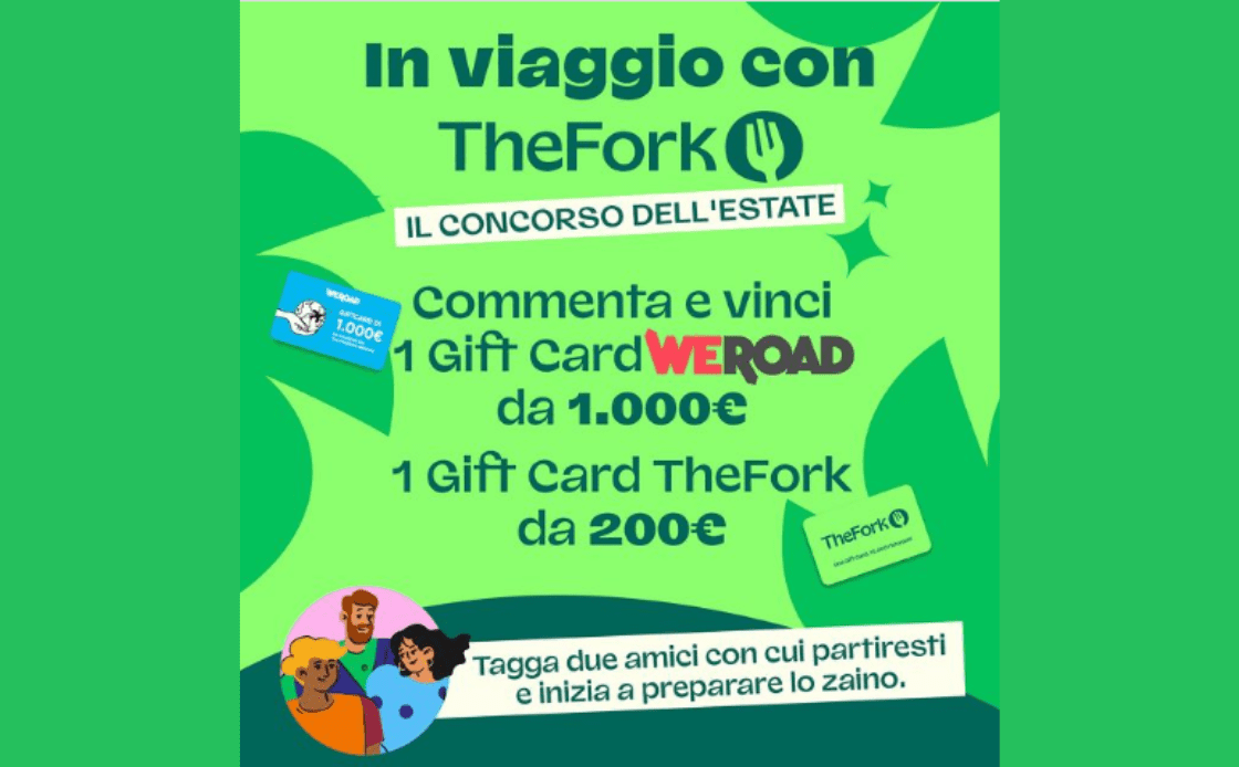 Concorso thefork in viaggio