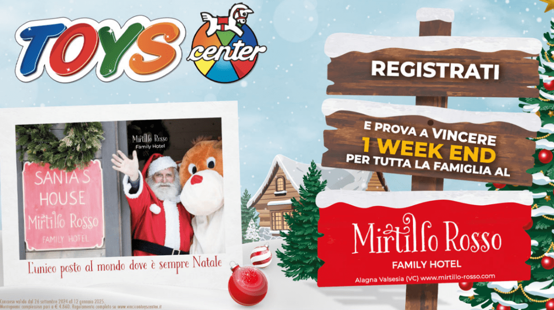 concorso natale toys center