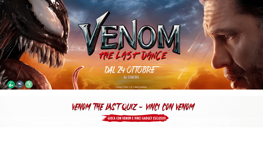 concorso vinci con venom