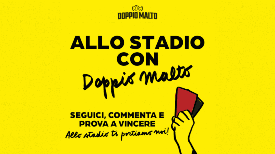 ALLO STADIO CON DOPPIO MALTO